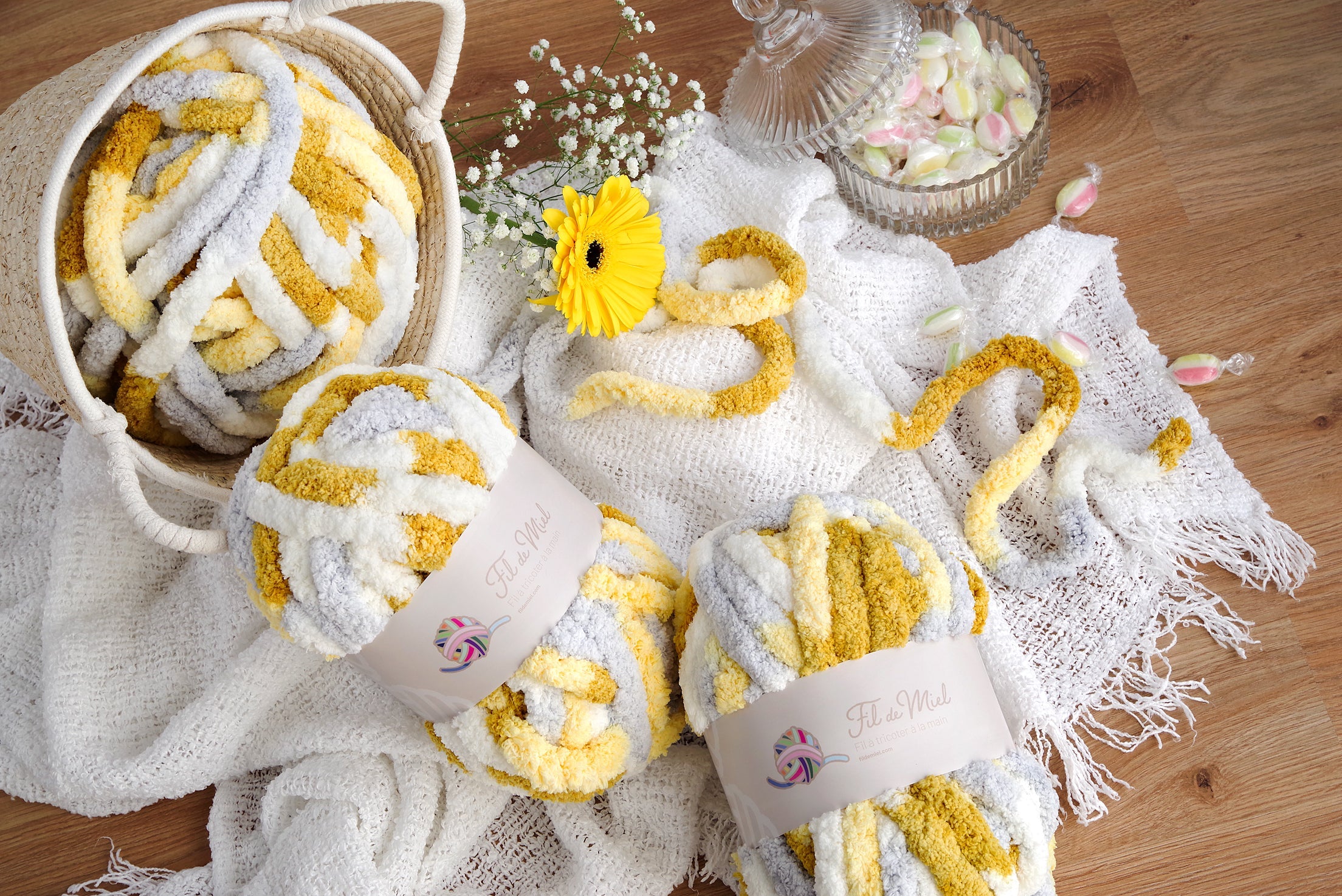 Fils Signature Premium - Fils XXL Exclusive Ultra Douce Fil de Miel