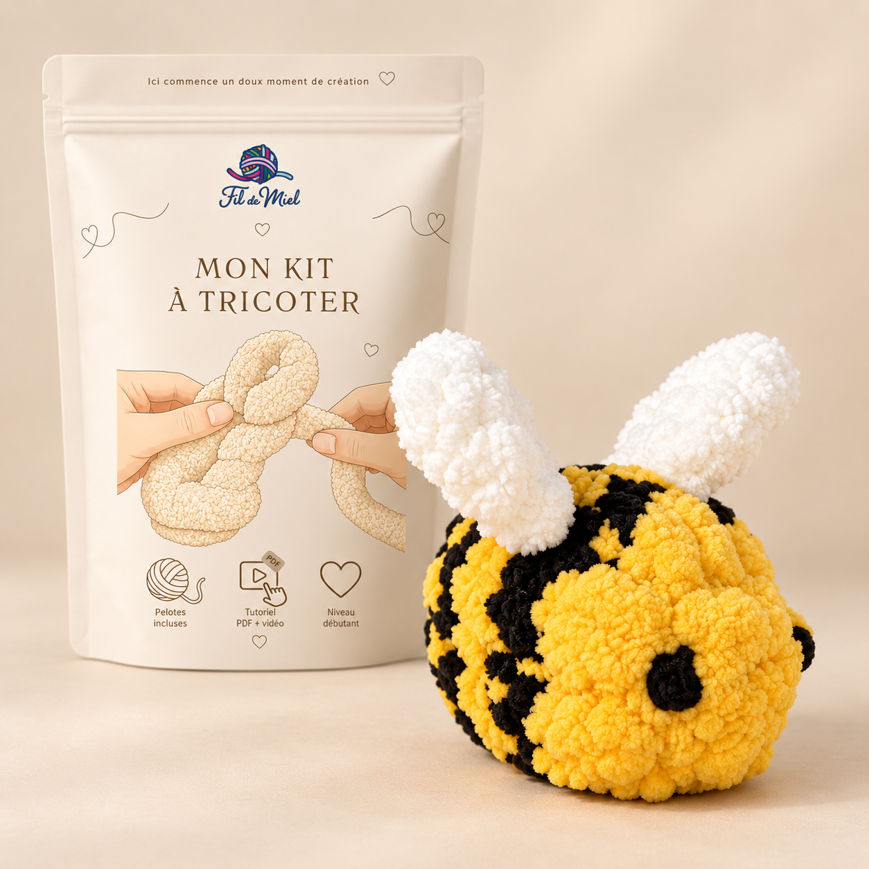 Kit de création Ély l'Abeille