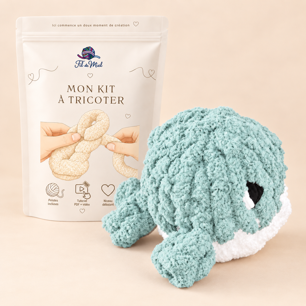 Kit de création Néo le Baby baleine