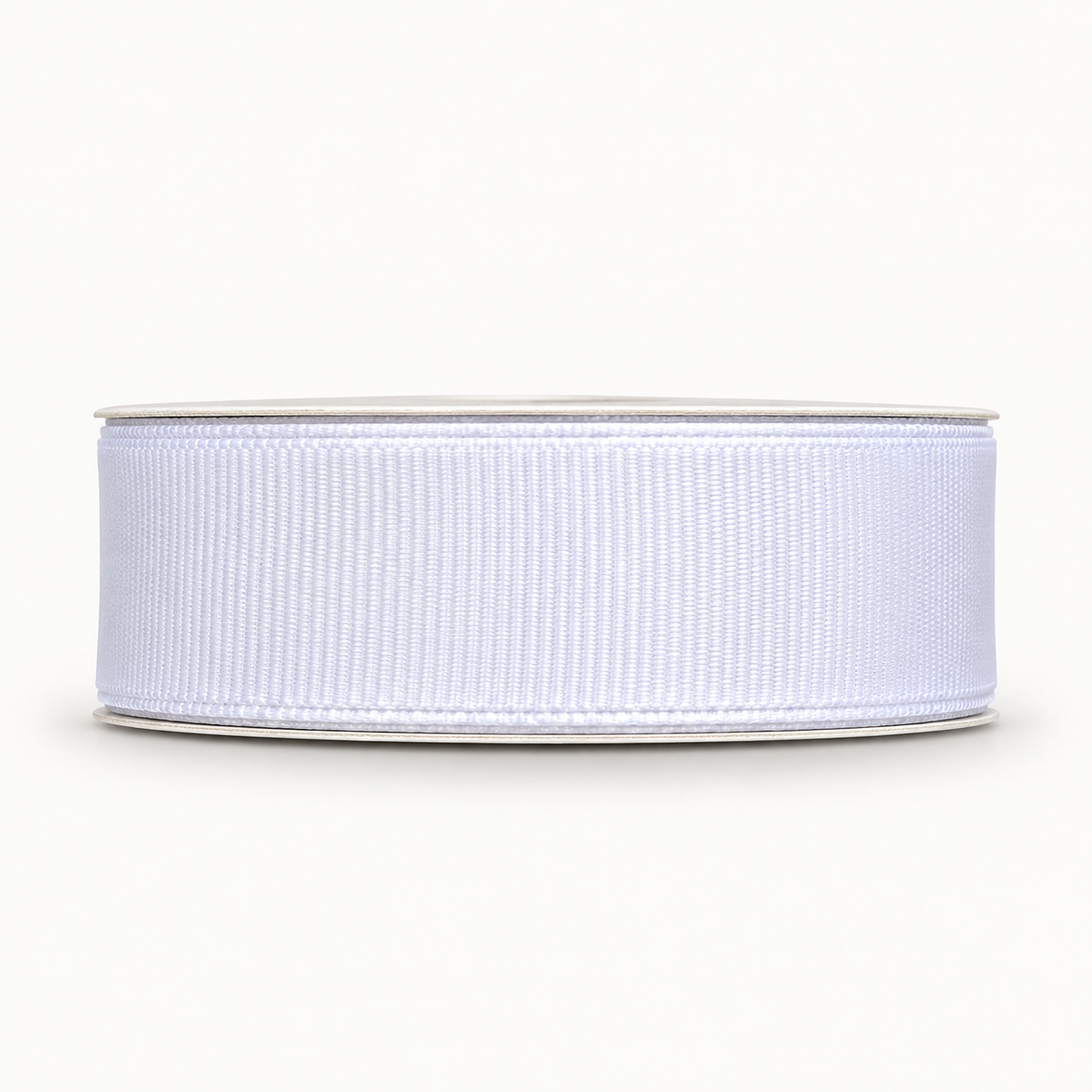 Bobine de ruban décoratif Blanc – Uni – 3 m × 2 cm – Fil de Miel