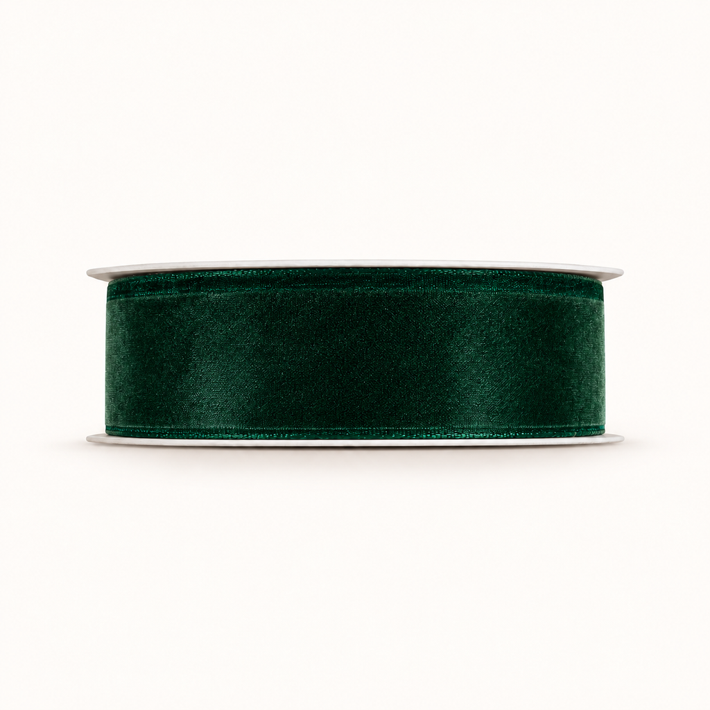 Bobine de ruban décoratif Vert – Modèle 1 (à confirmer) – 3 m × 2 cm – Fil de Miel